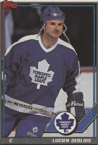 1991-92 Topps - Lucien DeBlois #102
