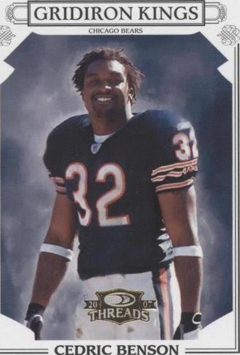 2007 Donruss Threads Cedric Benson #PGK-6
