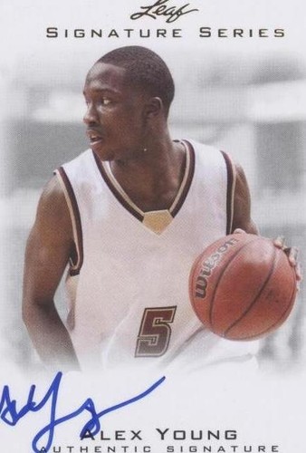 2012 Leaf Signature Series - Alex Young #BA-AY1