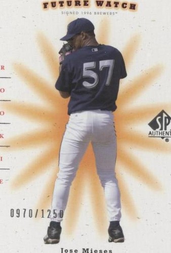 2001 SP Authentic - Jose Mieses #108