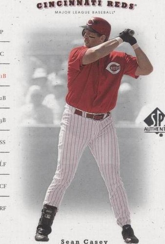2001 SP Authentic - Sean Casey #87