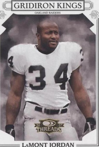 2007 Donruss Threads LaMont Jordan #PGK-24