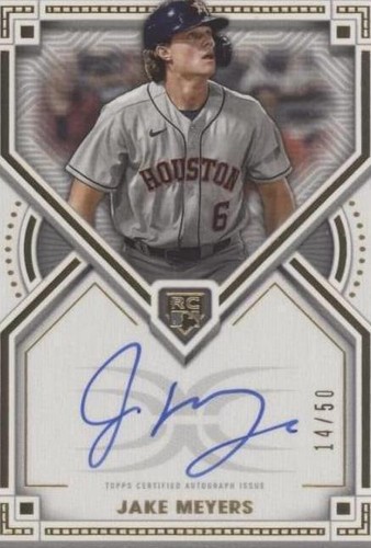 2022 Topps Definitive Collection - Jake Meyers #DRA-JM