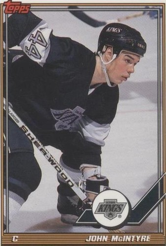 1991-92 Topps - John McIntyre #37