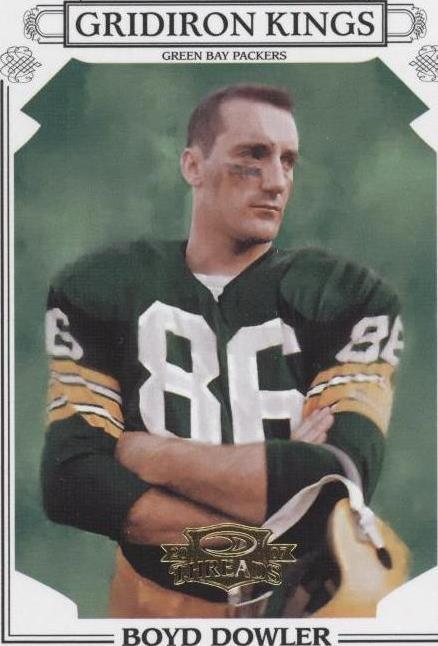 2007 Donruss Threads Boyd Dowler #PGK-53