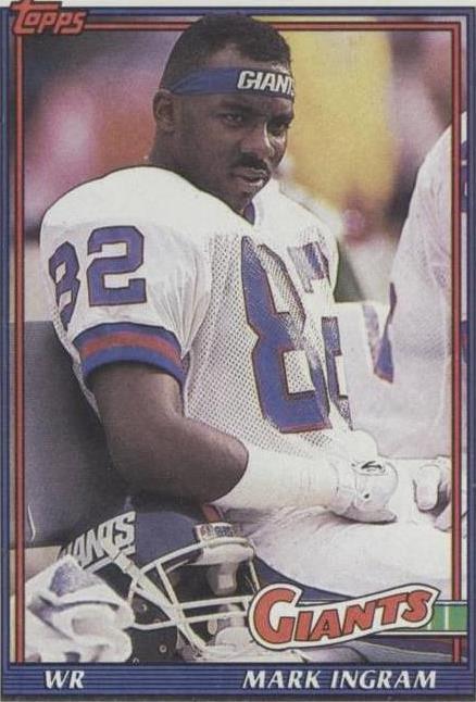 Topps Mark Ingram #17 1991