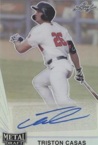 2021 Leaf Metal Draft - Triston Casas #LA-TC1