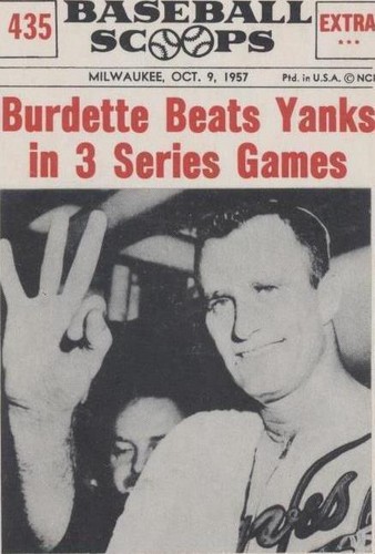 1961 Nu-Cards Baseball Scoops Baseball Trading Cards