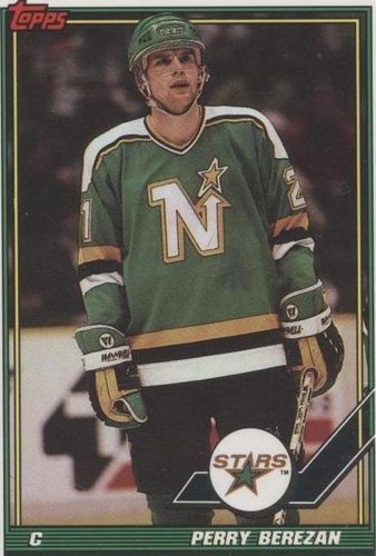 1991-92 Topps - Perry Berezan #485
