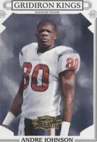 2007 Donruss Threads Andre Johnson #PGK-1