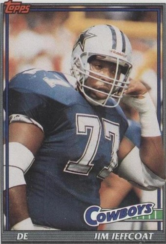1991 Topps Jim Jeffcoat #361