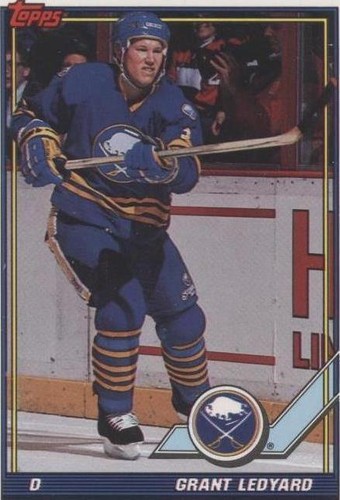 1991-92 Topps - Grant Ledyard #386