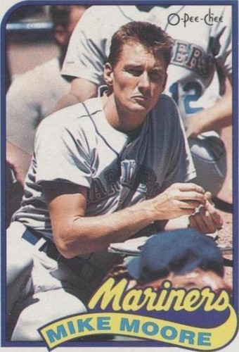 1989 O-Pee-Chee - Mike Moore #28