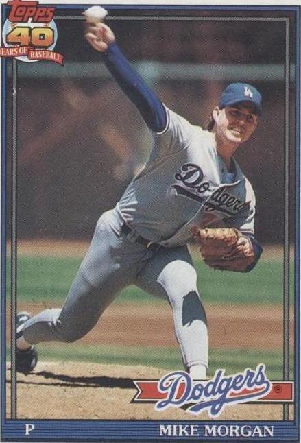 Topps 1991 - Mike Morgan #631