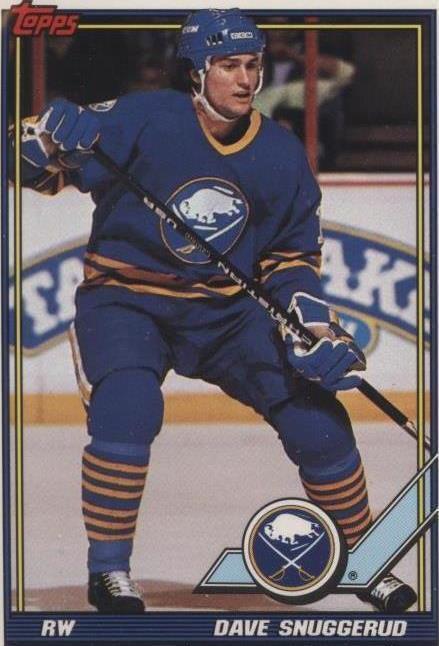 1991-92 Topps - Dave Snuggerud #441