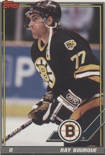 1991-92 Topps - Ray Bourque #66