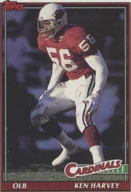 1991 Topps Ken Harvey #518