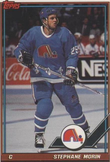 1991-92 Topps - Stephane Morin #159