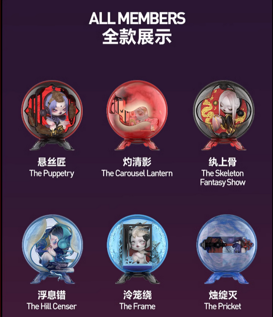 POPMART SKULLPANDA The Mirage Series Blind Box Confirmed
