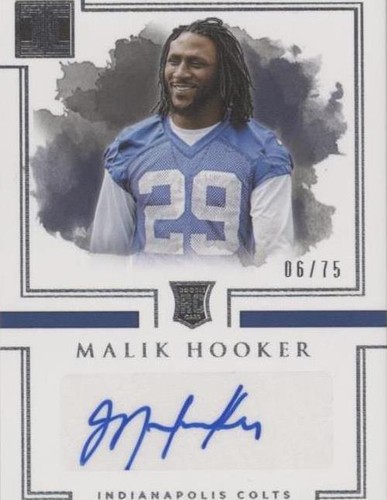 2017 Panini Impeccable Malik Hooker #147