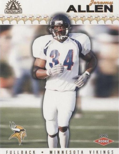 2002 Pacific Adrenaline Jeremy Allen #155