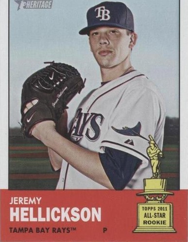 2012 Topps Heritage - Jeremy Hellickson #111