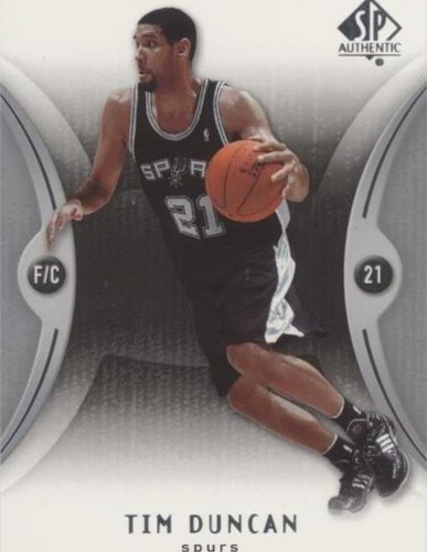 2006-07 SP Authentic - Tim Duncan #77