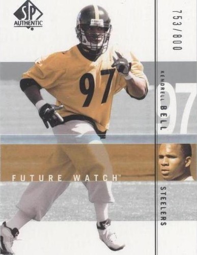 2001 SP Authentic Kendrell Bell #171