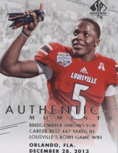 2014 SP Authentic Teddy Bridgewater #185