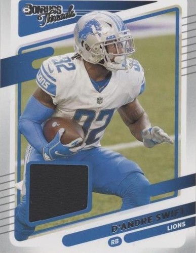 2021 Panini Donruss D'Andre Swift #DT10
