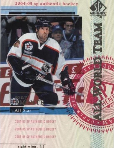 2004-05 SP Authentic - Tony Amonte #136