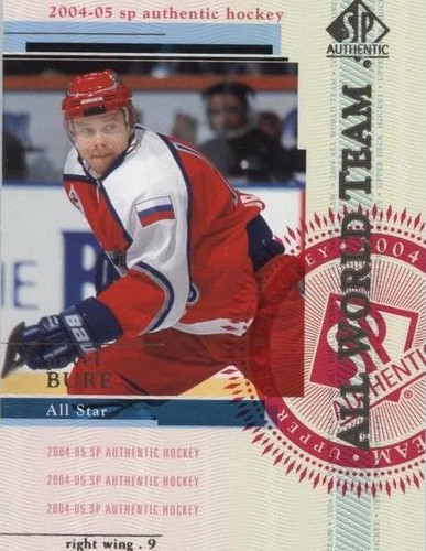 2004-05 SP Authentic - Pavel Bure #127