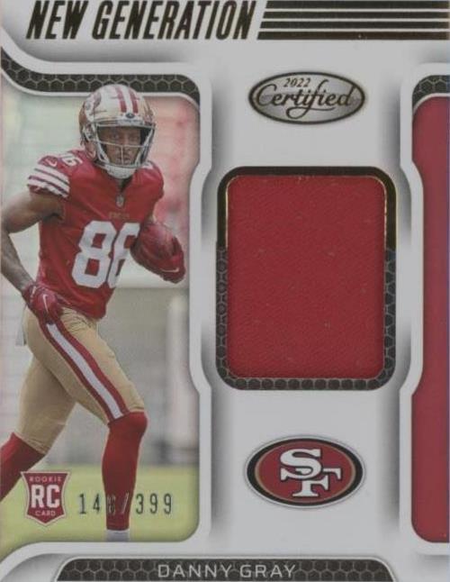 2022 Panini Certified Danny Gray #NGJ-DG