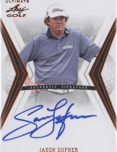 2012 Leaf Ultimate - Jason Dufner #BA-JD1