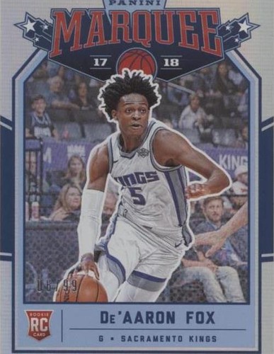 2017-18 Panini Chronicles - De'Aaron Fox #231