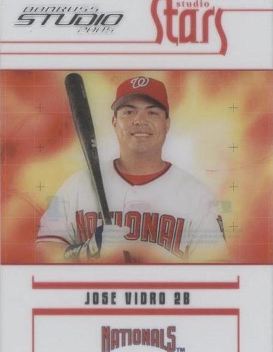 2005 Donruss Studio - Jose Vidro #S-38