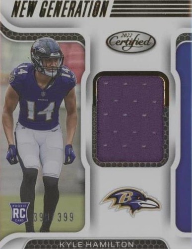 2022 Panini Certified Kyle Hamilton #NGJ-KH