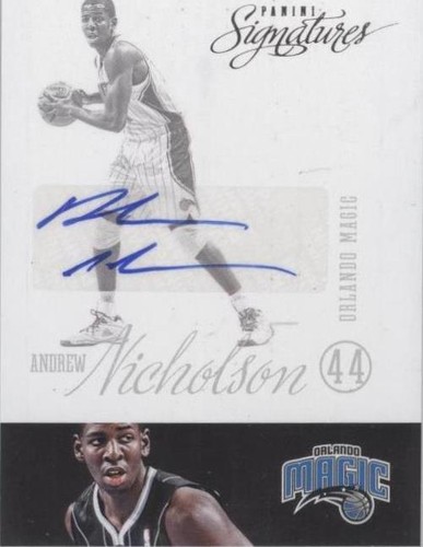 2012-13 Panini Signatures - Andrew Nicholson #41