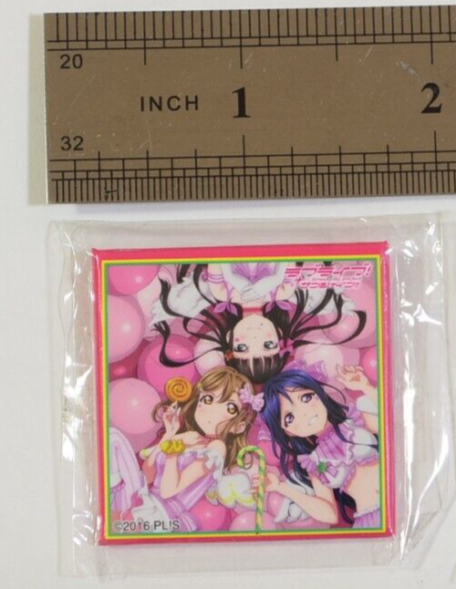 Love Live! Hanamaru Dia Kanan Mini Square Can Badge 3.8cm