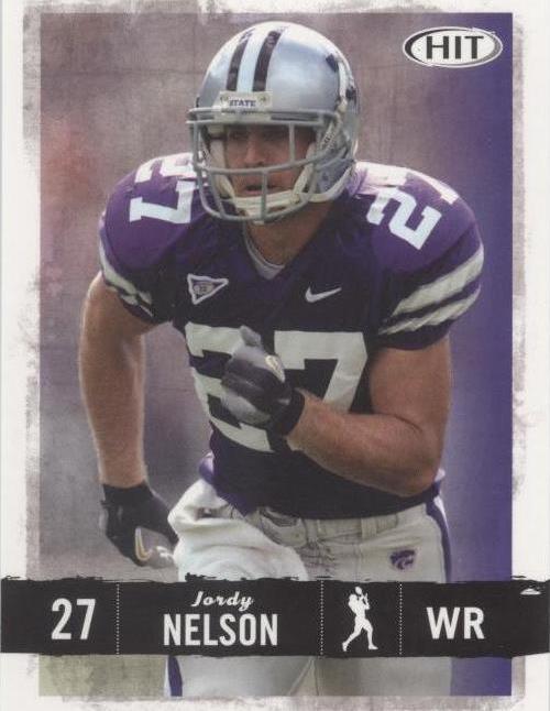 2008 SAGE Hit Jordy Nelson #72