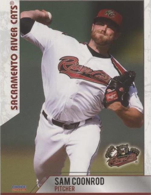 2019 Choice Sacramento River Cats - Sam Coonrod #06