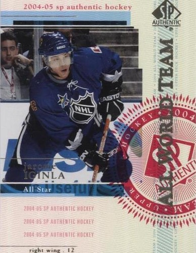 2004-05 SP Authentic - Jarome Iginla #103