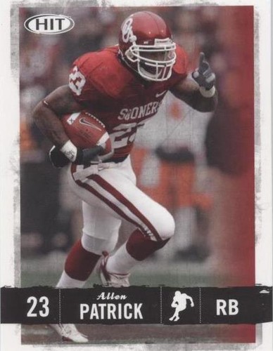 2008 SAGE Hit Allen Patrick #86