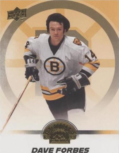 2023-24 Upper Deck Boston Bruins Centennial - Dave Forbes #39