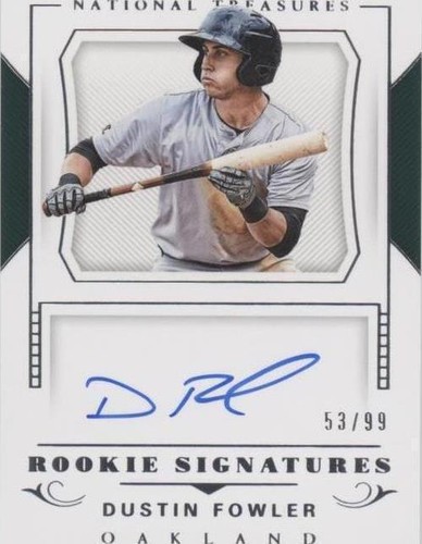 2018 Panini National Treasures - Dustin Fowler #RS-DF
