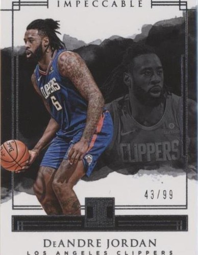 2017-18 Panini Impeccable - DeAndre Jordan #20