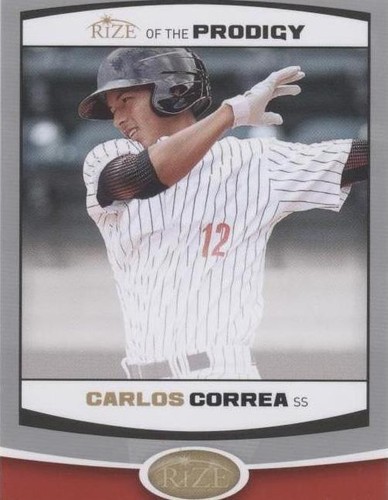 2012 Leaf Rize Draft - Carlos Correa #PRO-9