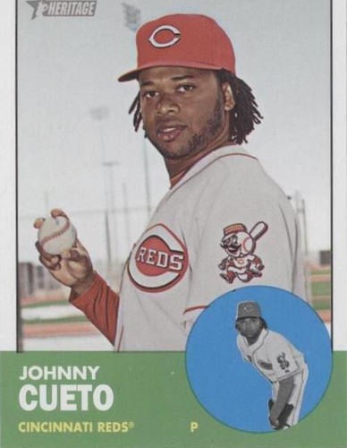 2012 Topps Heritage - Johnny Cueto #241