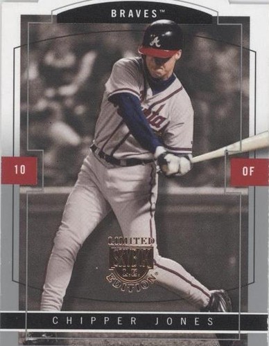 2004 Skybox Limited Edition - Chipper Jones #80