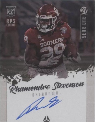 2021 Panini Luminance Rhamondre Stevenson #YS-RS